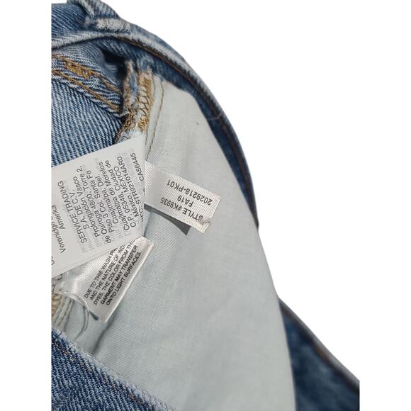Madewell Women's Straight Leg Jeans - Light Blue - Picture 5 of 6